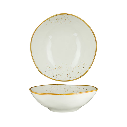 FYNBOS - KAROO SAND - ORGANIC ROUND BOWL - 25.8CM X 8CM (4 UNITS)