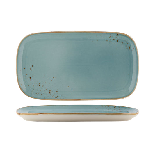 FYNBOS - ATLANTIC BLUE - RECTANGULAR PLATE - 45 X 21CM (3 UNITS)