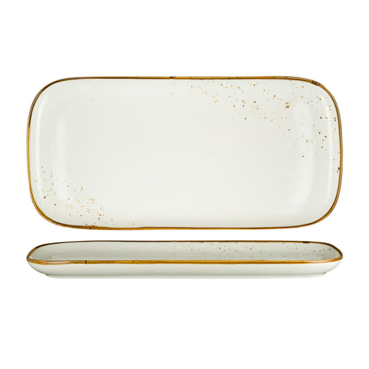 FYNBOS - KAROO SAND - RECTANGULAR PLATE - 45CM X 19CM (3 UNITS)