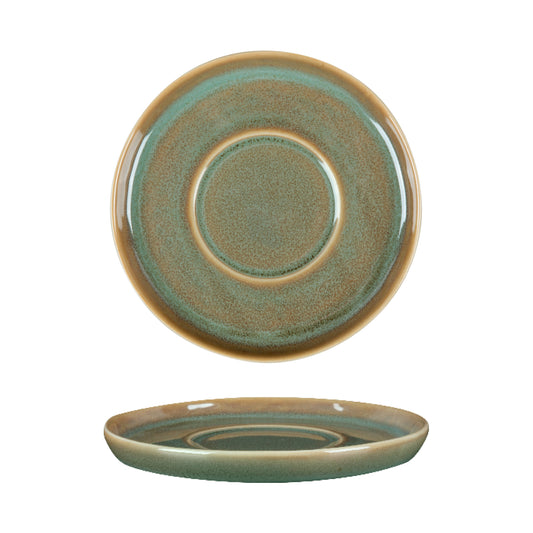 FYNBOS - ALOE GREEN - SAUCER -15CM (6 UNITS)