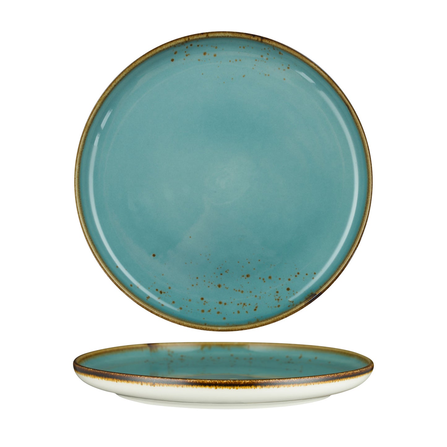 FYNBOS - ATLANTIC BLUE - ROUND PLATE - 18CM (6 UNITS)