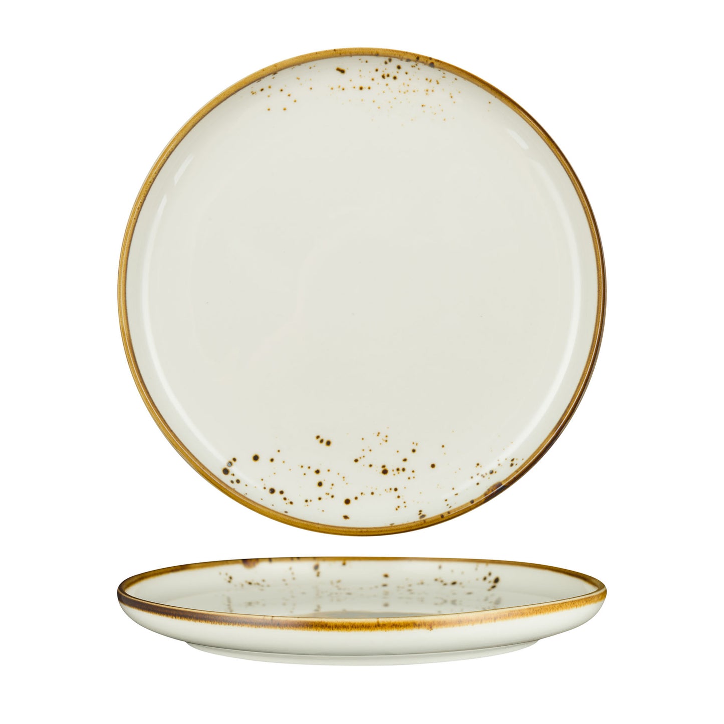 FYNBOS - KAROO SAND - ROUND PLATE - 18CM (6 UNITS)