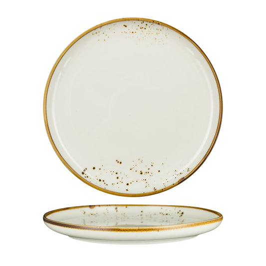 FYNBOS - KAROO SAND - ROUND PLATE - 18CM (6 UNITS)