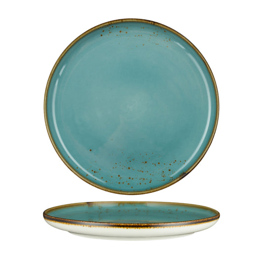 FYNBOS - ATLANTIC BLUE - ROUND PLATE - 28CM (6 UNITS)