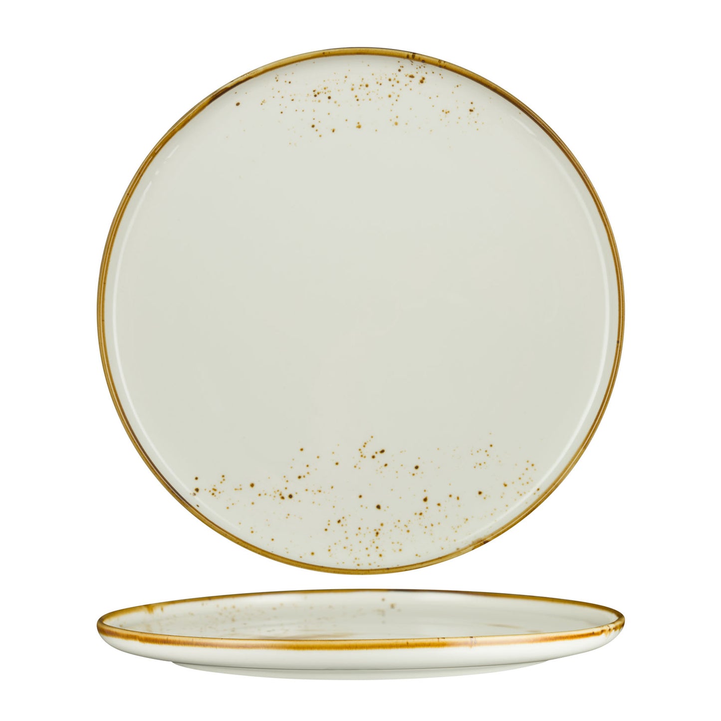 FYNBOS - KAROO SAND - ROUND PLATE - 28CM (6 UNITS)