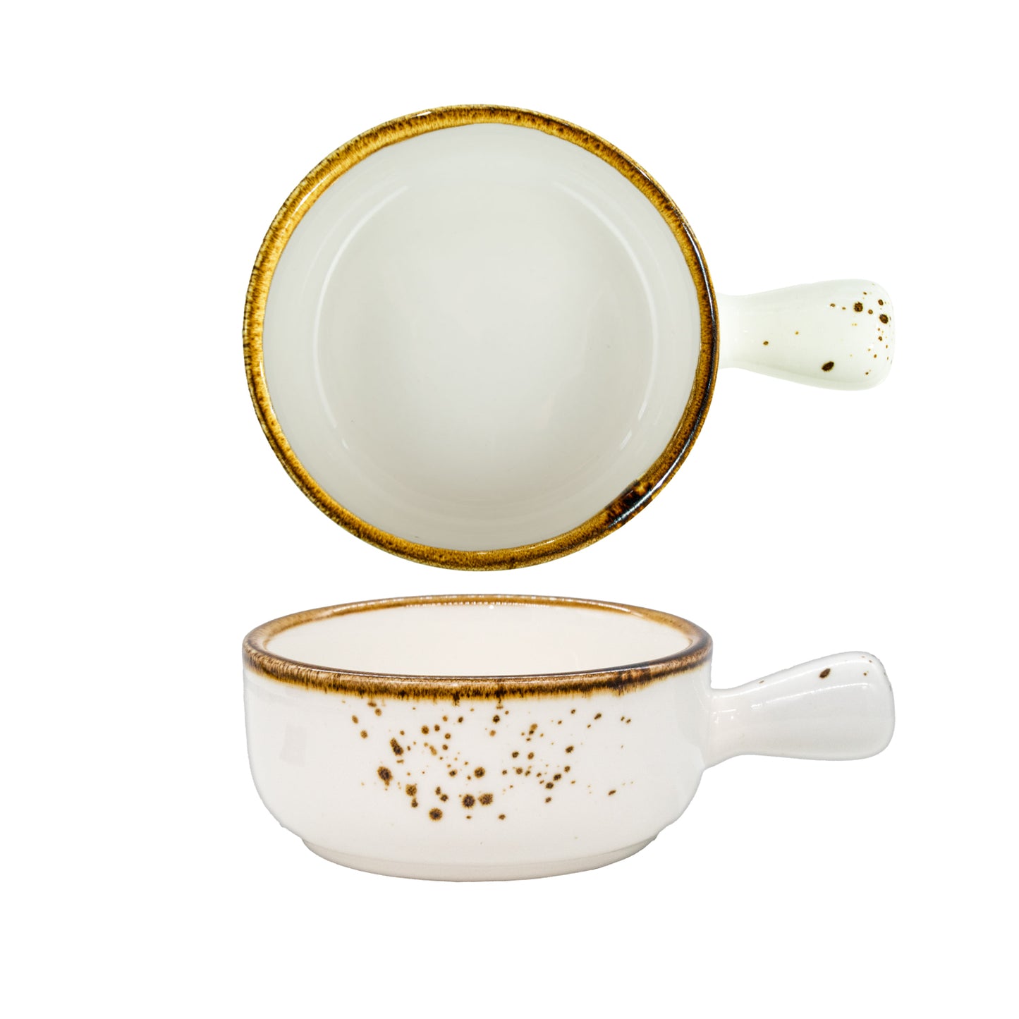 FYNBOS - KAROO SAND - SMALL BOWL WITH HANDLE - 10CM - 90ML (6 UNITS)