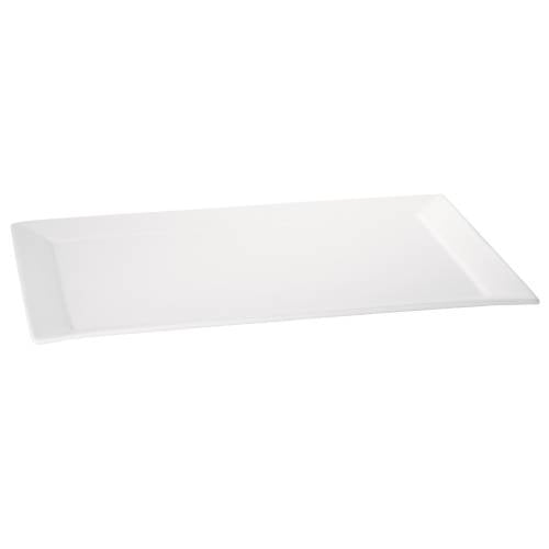 ACCENT - WHITE - RECTANGULAR PLATE - 45CM X 28CM (2 UNITS)