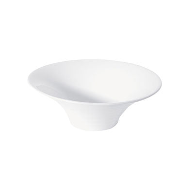 ACCENT - WHITE - FLARED LARGE BOWL - 31 X 11CM (8 UNITS)
