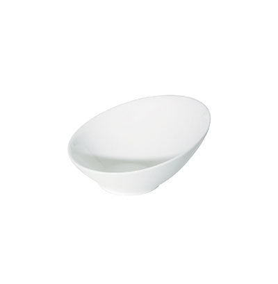 ACCENT - WHITE - SLANT TOP BOWL - 20CM (3 UNITS)