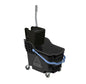 NUMATIC PLASTIC BUCKET & WRINGER - BLUE C/W DUAL PRESS