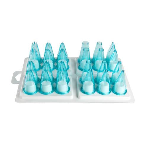 NOZZLE SET POLYCARBONATE ASSORTED - 24 PIECE