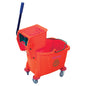 PLASTIC BUCKET & WRINGER - (RED) 36 LT