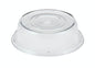POLYCARBONATE PLATE COVER CLEAR 26.2CM DIAMETER - 7CM H