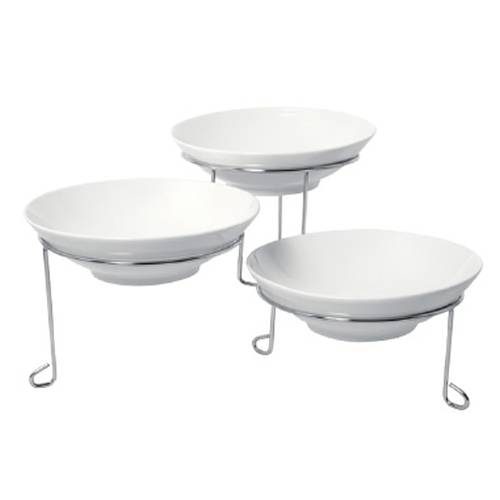 TRIPLE PLATE STAND ROUND - 3 X 172MM / 120MM / 180MM / 240MM (1 UNITS)