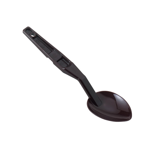 POLYCARBONATE SOLID SPOON BLACK 28CM L