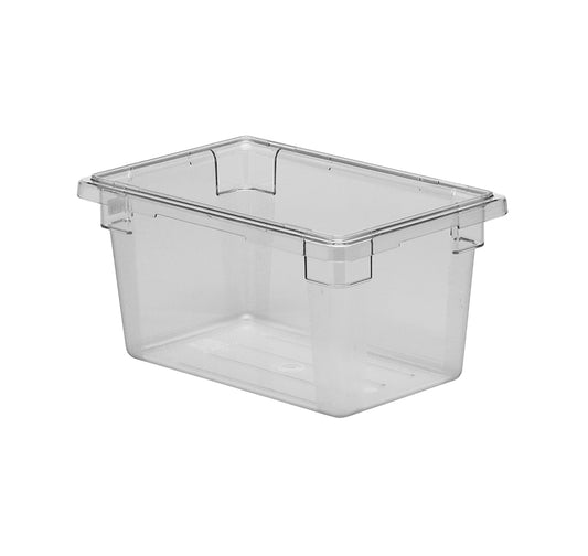 STORAGE BOX SMALL POLYCARBONATE CLEAR 30.5CM W X 46CM L X 23CM D - 18LTR