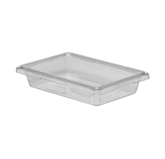 STORAGE BOX LARGE POLYCARBONATE CLEAR 46 W X 66CM L X 9CM H- 18.9LTR