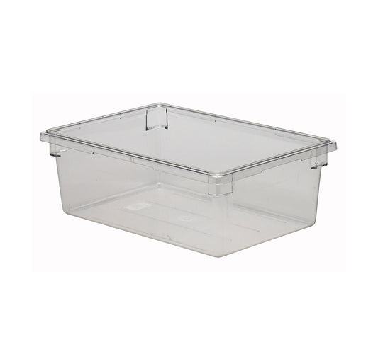 STORAGE BOX LARGE POLYCARBONATE CLEAR 46CM W X 66CM L X 15CM D - 33LTR