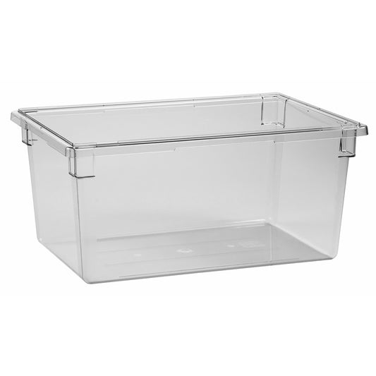 STORAGE BOX LARGE POLYCARBONATE CLEAR 46CM W X 66CM L X 15CM D - 33LTR
