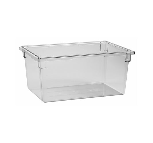 STORAGE BOX LARGE POLYCARBONATE CLEAR 46CM W X 66CM L X 23CM D - 49.2LTR