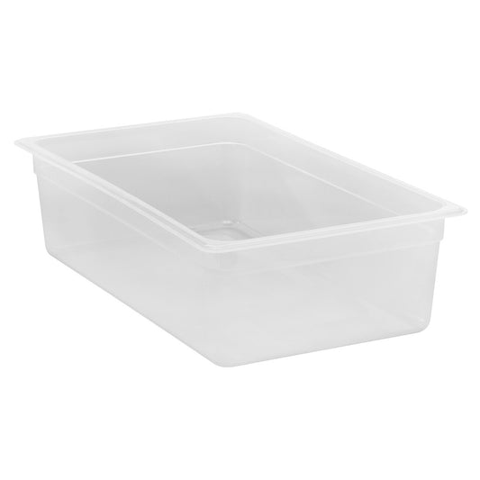 POLYPROPYLENE GN 1/1 FOODPAN TRANSLUSCENT 150MM D 19.5LT