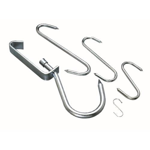 STEEL S HOOKS - 4/100MM (PACK OF 12) GALVANISED