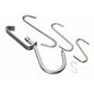 STEEL S HOOKS - 4/100MM (PACK OF 12) GALVANISED