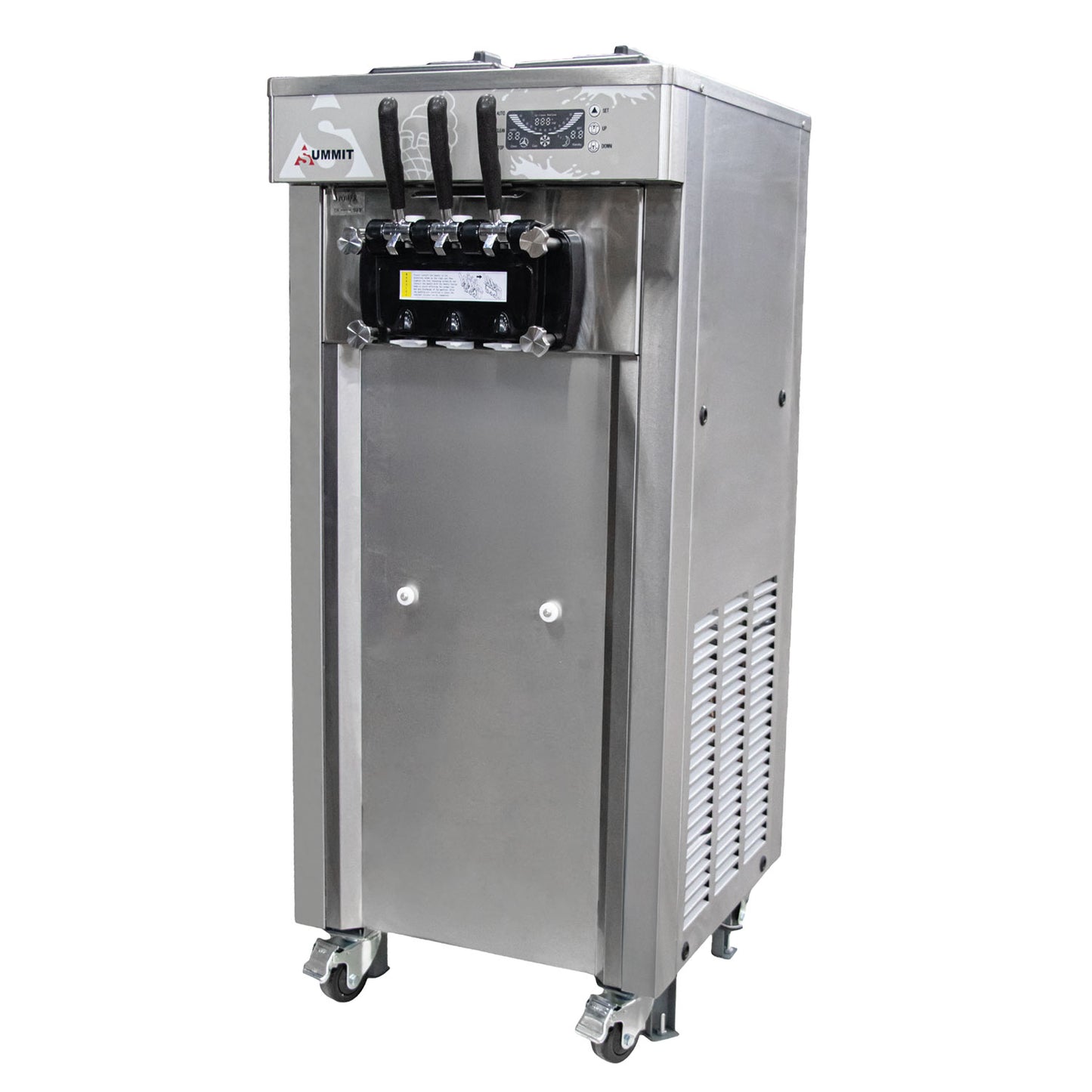 SOFT SERVE MACHINE SUMMIT - FLOOR STANDING - TRIPLE