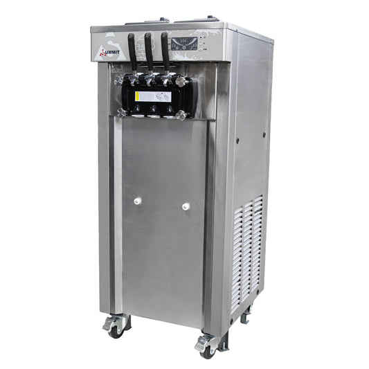 SOFT SERVE MACHINE SUMMIT - FLOOR STANDING - TRIPLE