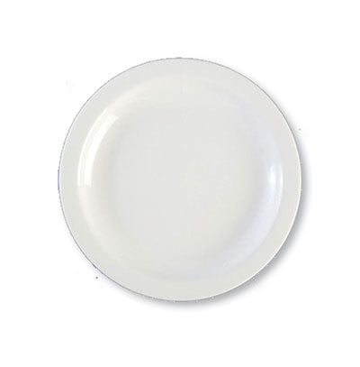 PRIMA - WHITE - NARROW RIMMED PLATE - 25CM (24 UNITS)