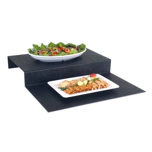 STEP RISER ABS - 2 STEPS (BLACK) - 600MM X 750MM X 95MM