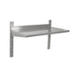 S/STEEL WALL SHELVING SINGLE - 900MM X 300MM