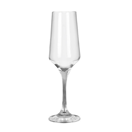 AQUA - VOGUE - FLUTE GLASS - 220ML (24 UNITS)
