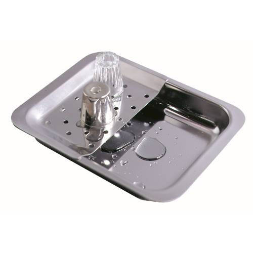 TOT DRAINER S/STEEL 200MM X 160MM X 35MM