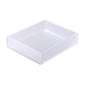 LUCITE TRAY - T COLLECTION - ICE WHITE - 325MM X 265MM X 75MM