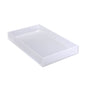 LUCITE TRAY - T COLLECTION - ICE WHITE - GN1/1 (530MM X 325MM X 75MM)