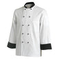 CHEFS UNIFORM JACKET CONTRAST LONG - XX LARGE
