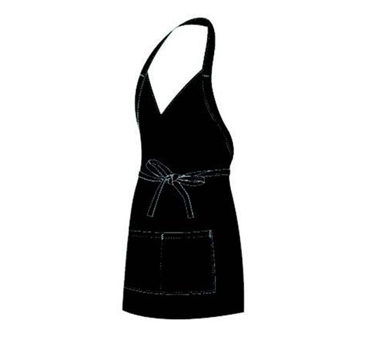 CHEFS UNIFORM - TUXEDO DENIM APRON
