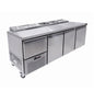 UNDERBAR WITH PIZZA TOP 3 AND HALF DOOR - SOLID DOOR - 750MM
