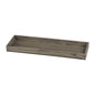 T-COLLECTION GRAY ASHWOOD TRAY - 530 X 162 X 40MM