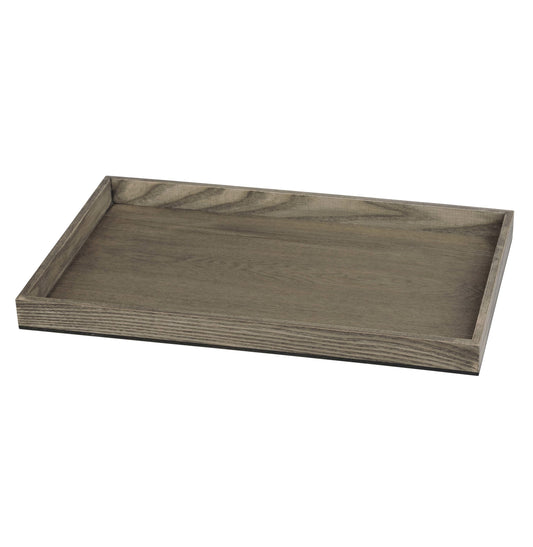 T-COLLECTION GRAY ASHWOOD TRAY (530 X 325 X 40MM)