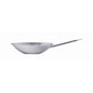 WOK ROUND FLAT BOTTOM S/STEEL - 360MM