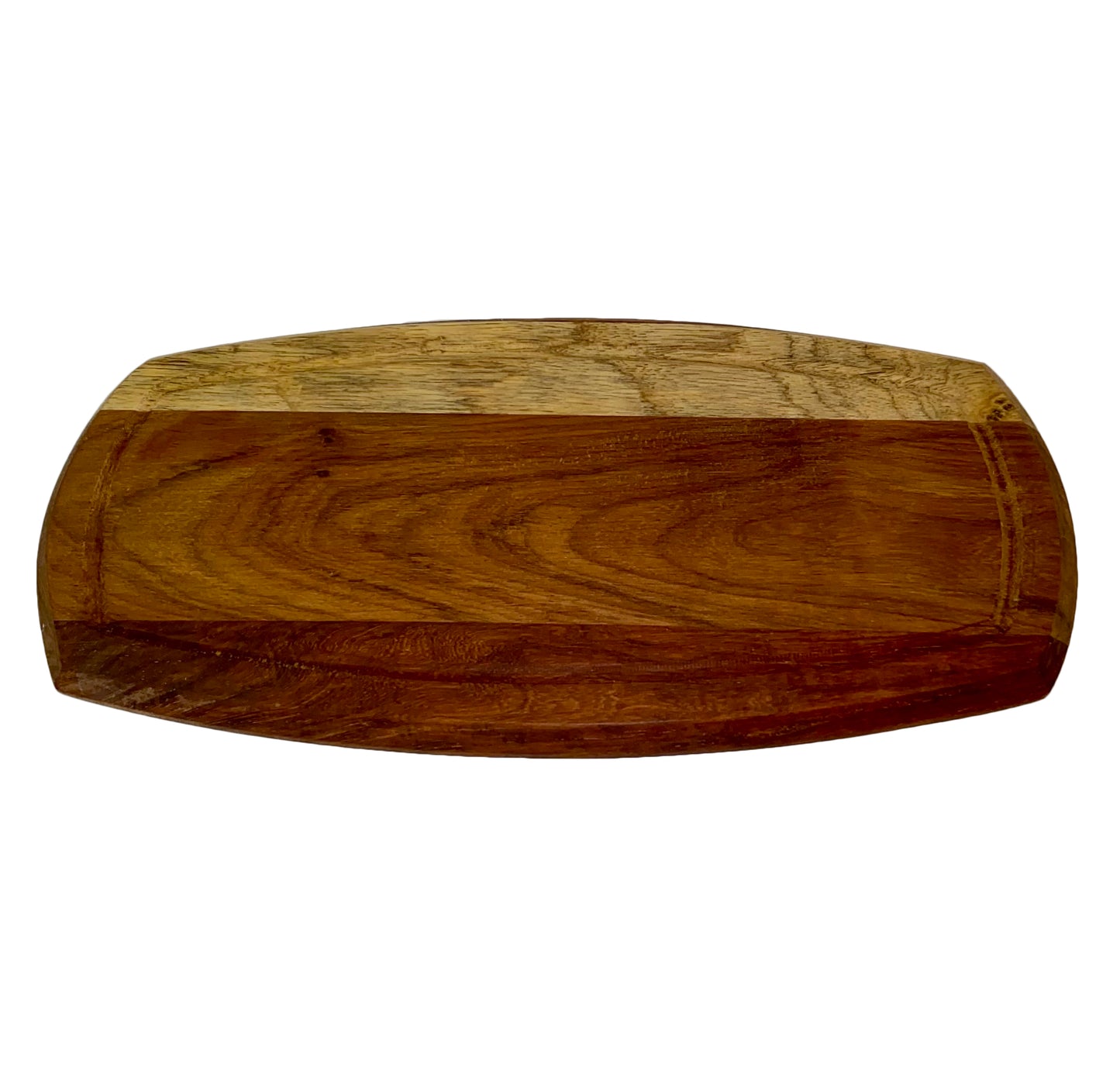 WOODEN SERVING BOARD REVERSIBLE - 180MM X 360MM X 20MM - KIAAT